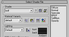 Material Editor UI